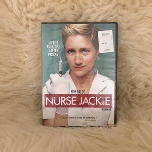Nurse Jackie Season One DVD - Edie Falco - Green & White Artwork